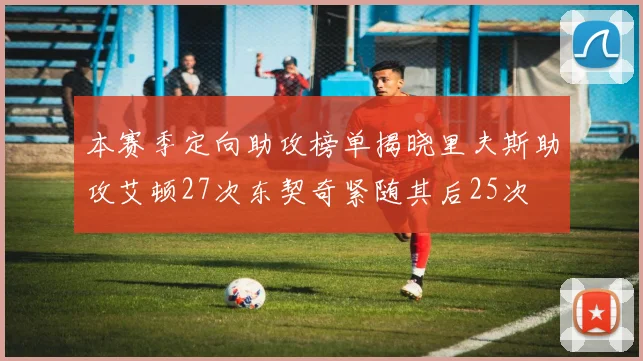 本赛季定向助攻榜单揭晓里夫斯助攻艾顿27次东契奇紧随其后25次